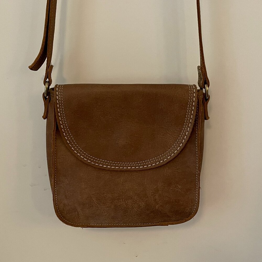 Roots cross-body purse